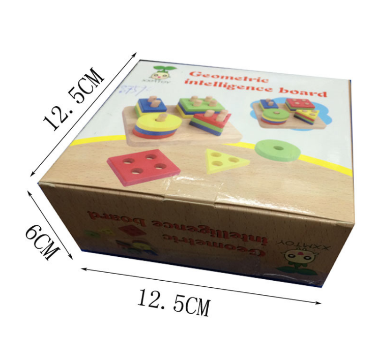 Wooden Shape Sorting Board