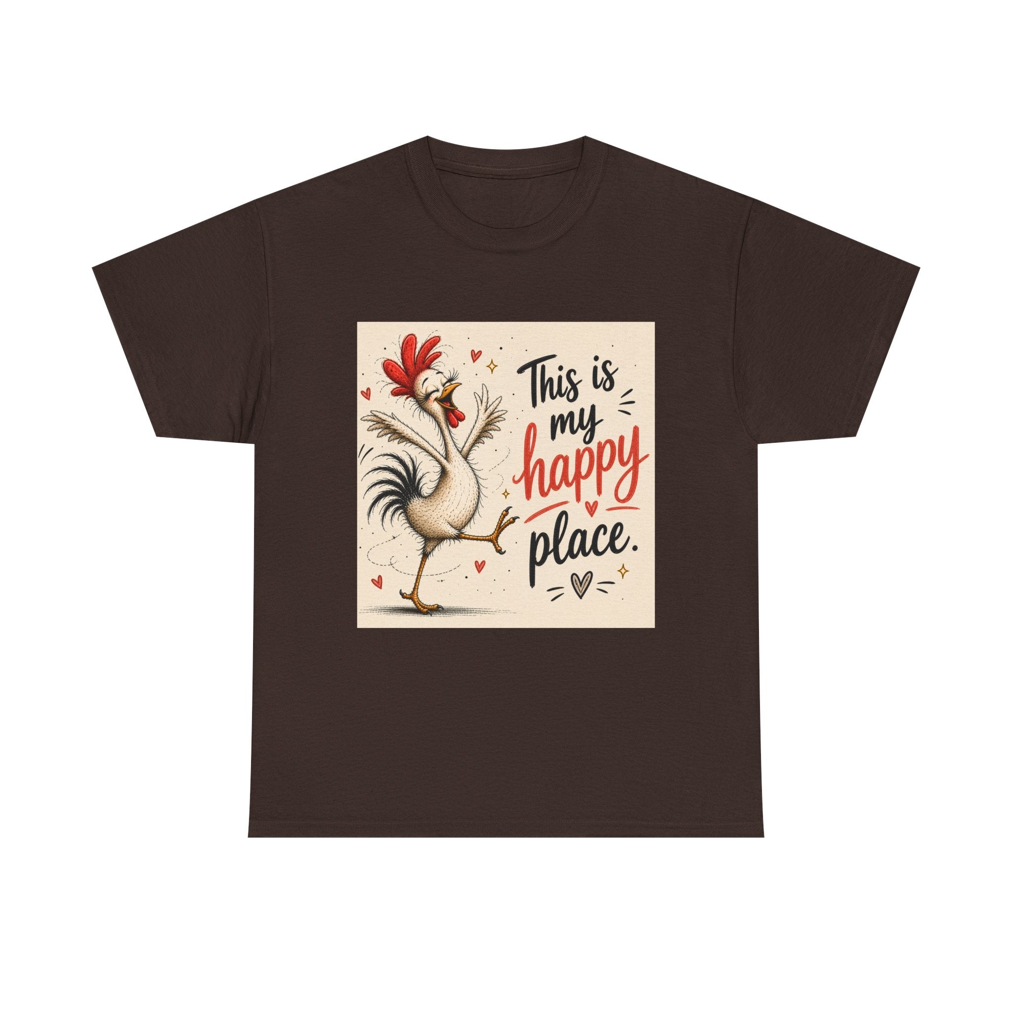 Rooster "This Is My Happy Place" Tee