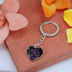 Change your perception Key chain