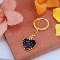 Change your perception Key chain