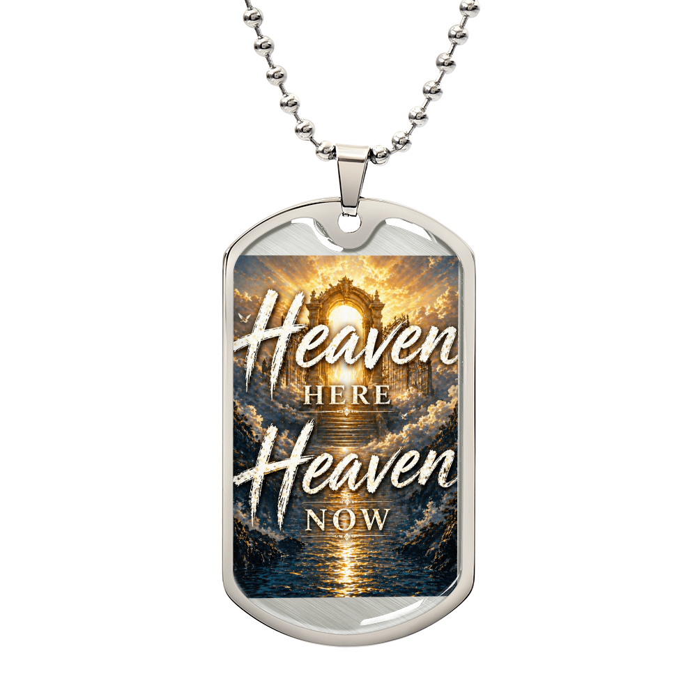 Heaven Here Heaven Now Key chain