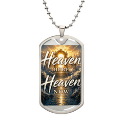Heaven Here Heaven Now Key chain