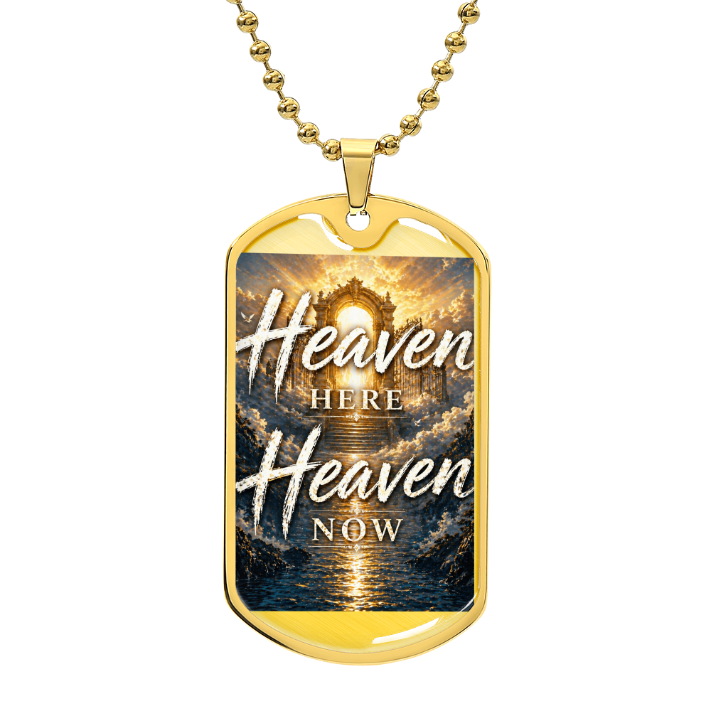 Heaven Here Heaven Now Key chain
