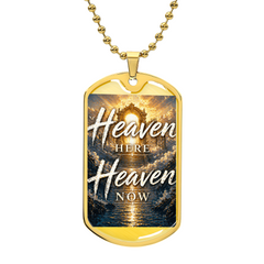 Heaven Here Heaven Now Key chain