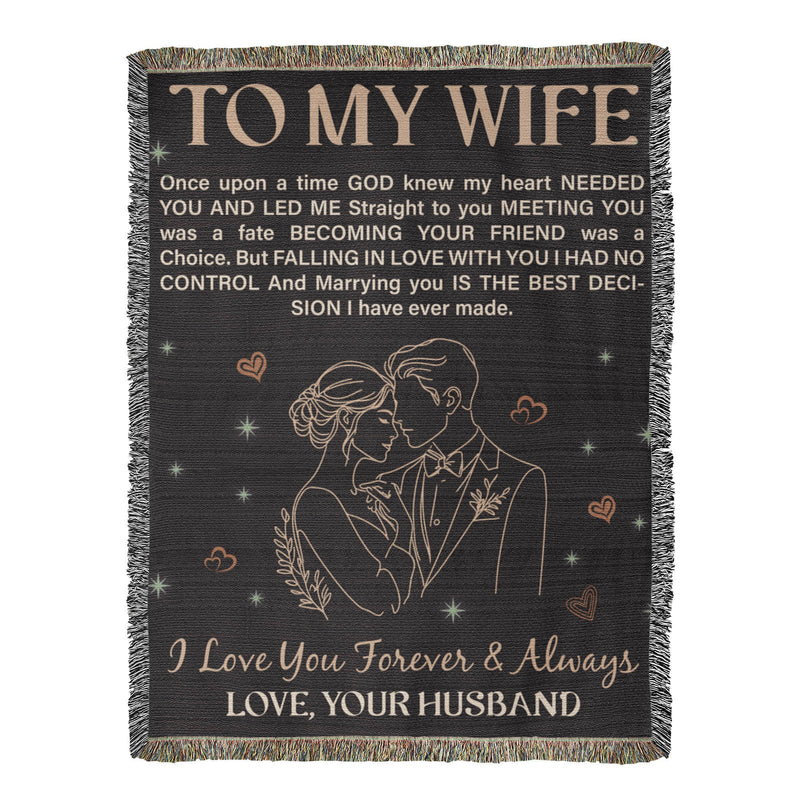 To My Wife - Heirloom Blanket