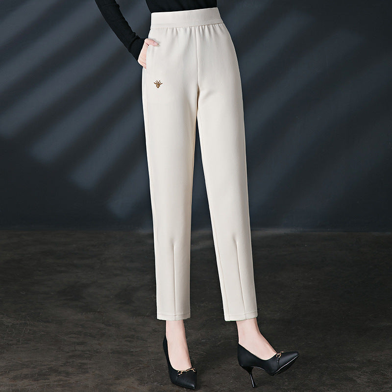 Plus Size Women's Casual Harem Pants, High Waist, Loose Fit