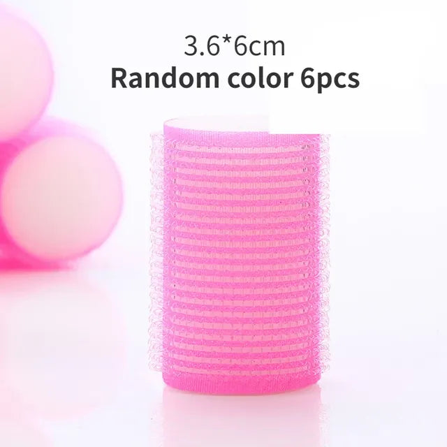 Self-Adhesive No-Heat Hair Curlers