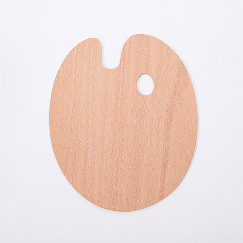 Wooden Painting Palette for Students
